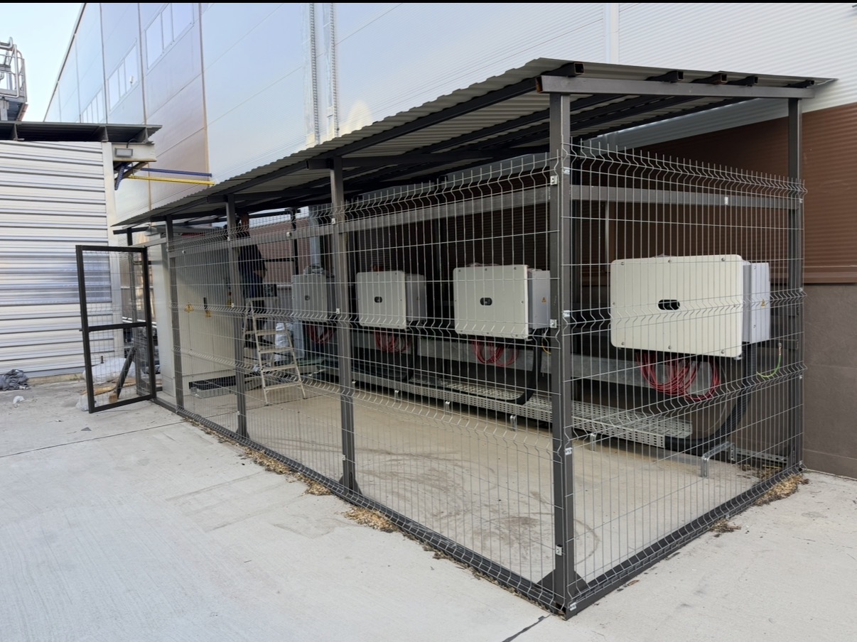 Invertoarele sistemului fotovoltaic industrial din Bălți